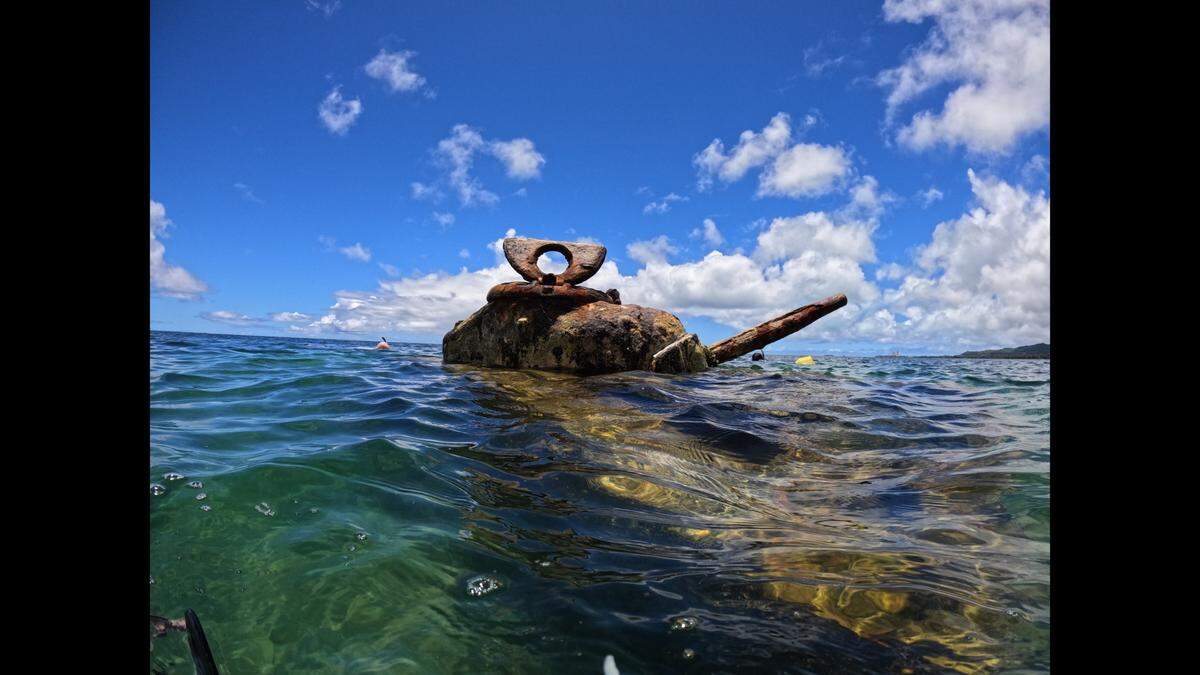 US Sherman tank off the landing beaches.