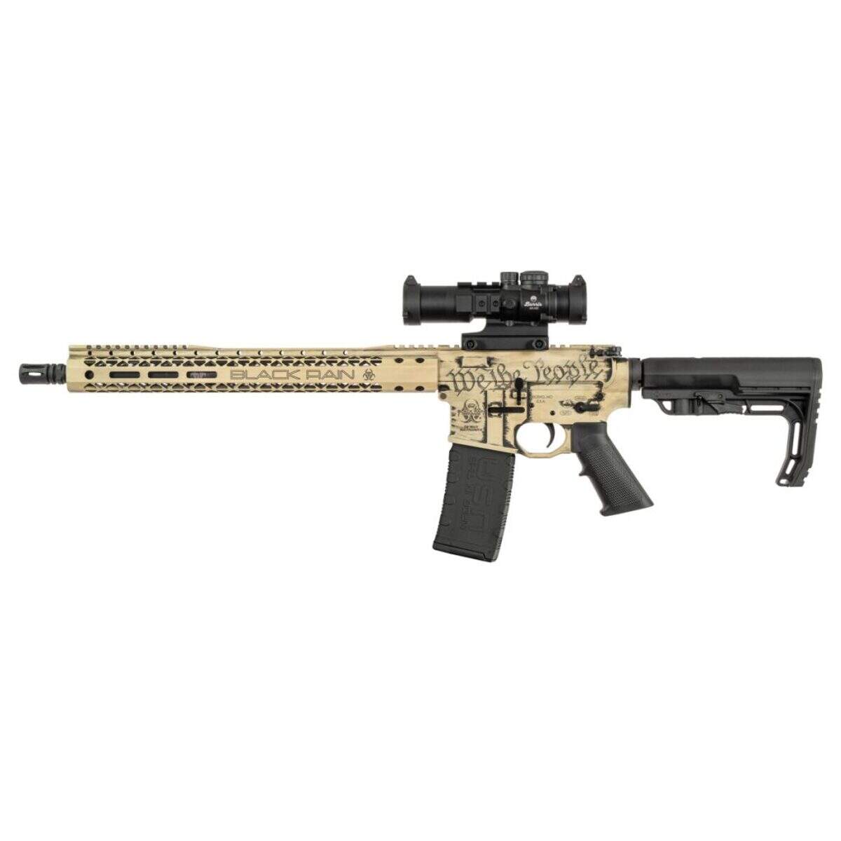 A Black Rain Ordnance AR-15 rifle from the company’s website. A federal grand jury indictment in Iowa says Sacramento resident Kuachua Brillion Xiong had a weapon of this type and planned to kill or kidnap President Biden and others.
