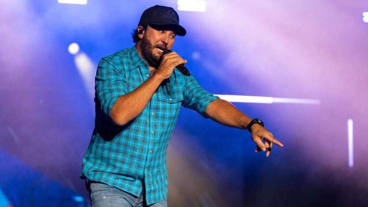 Country music star Luke Bryan closes out the GoldenSky Country Music Festival at Discovery Park in Sacramento on Sunday, Oct. 20, 2024. In 2026, he will return to Sacramento County for a concert in Elk Grove.