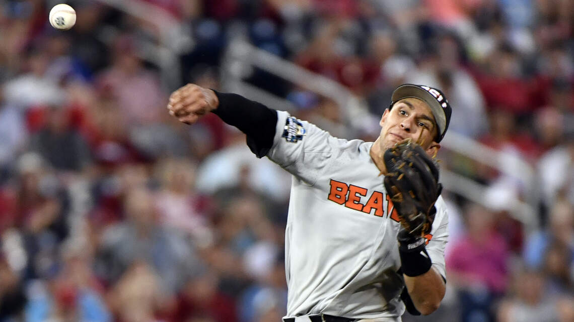 Madrigal adds College World Series title and area's richest signing bonus to his résumé