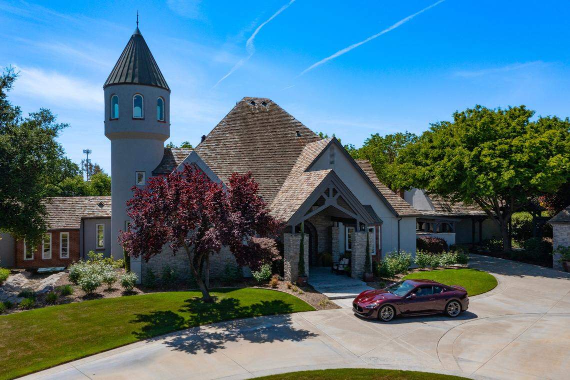 On Mace Boulevard in Davis, the fabulous main residence unfolds across 7,225 square feet of living space with four bedrooms and four bathrooms.