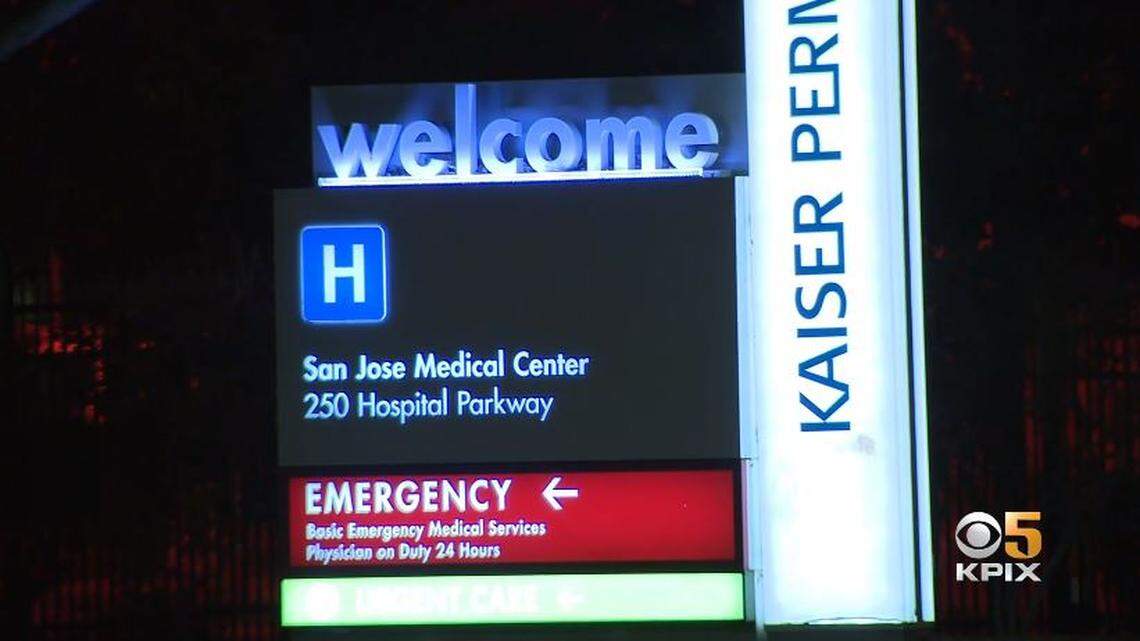 An air-powered inflatable costume may be behind a COVID-19 outbreak that has infected 43 Kaiser Permanente San Jose emergency room workers, officials say.