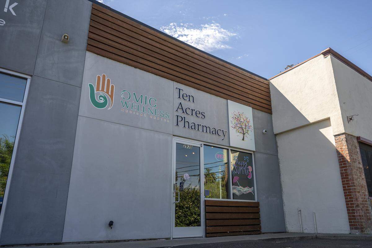Ten Acres Pharmacy on Freeport Boulevard in Land Park on Thursday, July 24, 2025.