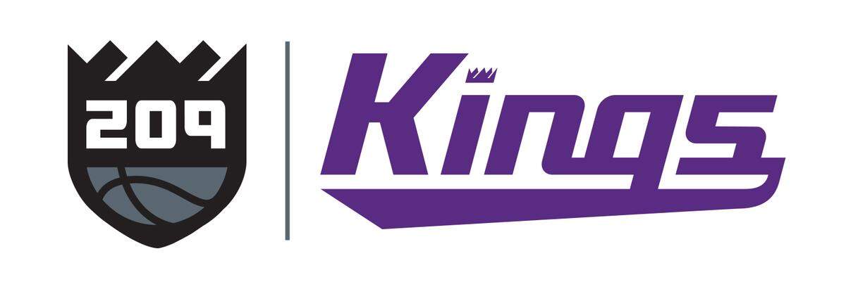 Here is a secondary logo and the wordmark for the Stockton Kings.
