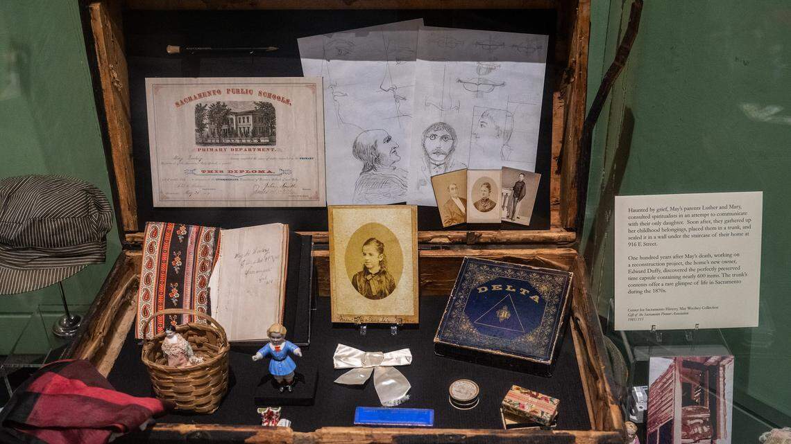 A nearly 150-year-old trunk continues to inspire curiosity in Sacramento youth