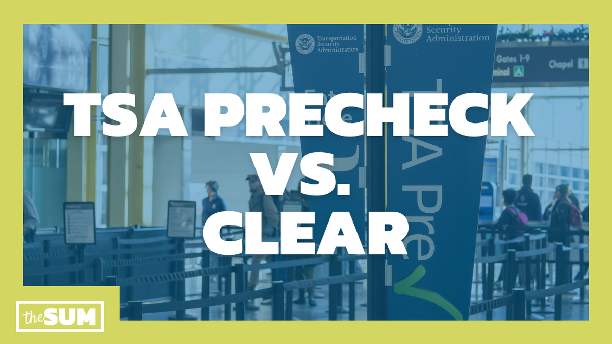 TSA PreCheck vs. Clear