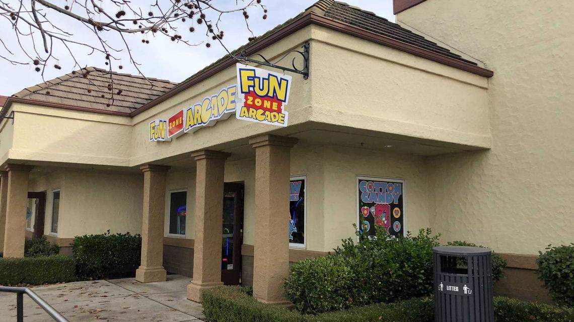The Fun Zone Arcade in the Folsom Premium Outlets on Jan. 6, 2023. Representatives for the arcade said they plan on doing something bigger at Palladio in the next year or two.