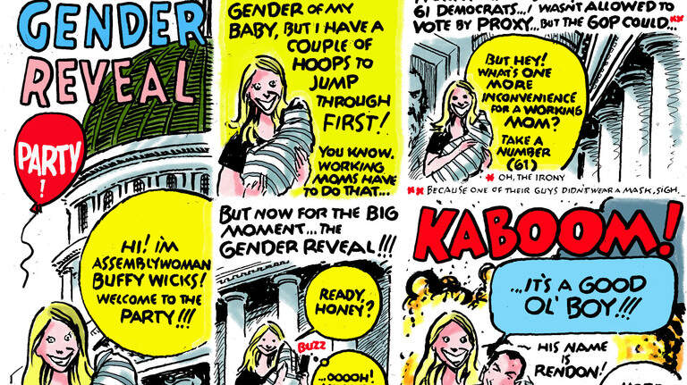 Jack Ohman cartoon: It’s a blast!