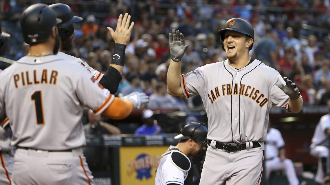 Fresh up from River Cats, Dickerson is showing the Giants he still has potential