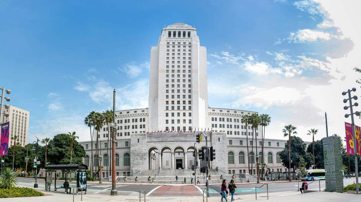 The former Los Angeles deputy mayor of public safety has been sentenced in connection with a fake bomb threat, news outlets reported.