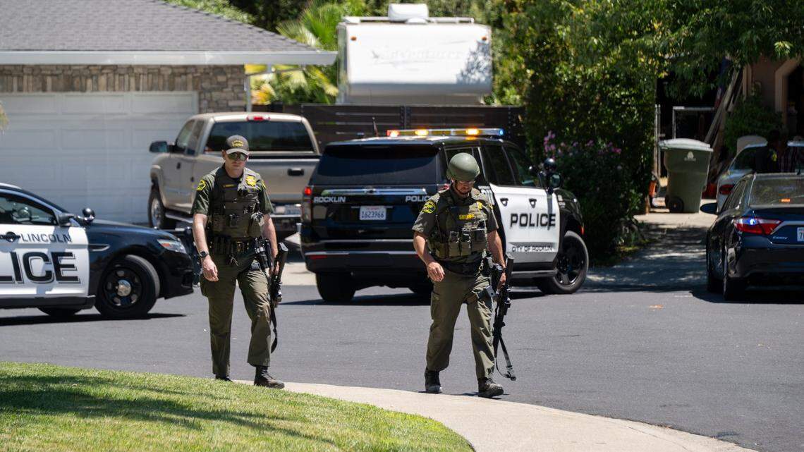 Captured: Rocklin police find fugitive Eric Abril hiding in creekbed. Murder suspect now in custody