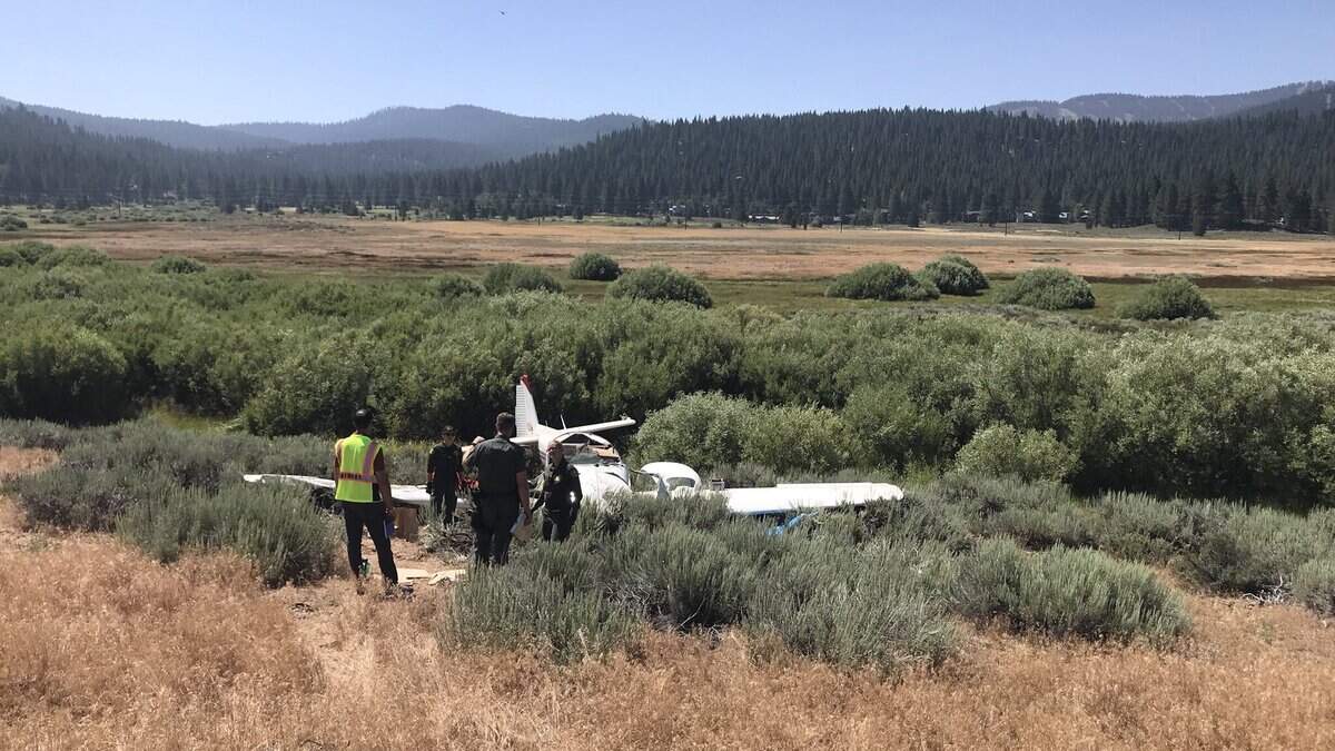At least two people have died in a plane crash near the Truckee-Tahoe Airport, according to the Placer County Sheriff’s Office. Deputies believe there were three people on the private plane, and the third was taken to a local hospital.