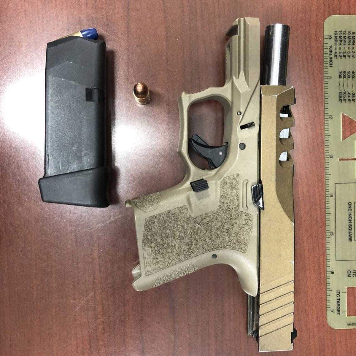 Officers arrested a Woodland man and two teenage boys after police found two loaded handguns during a vehicle stop Tuesday night, Oct. 20, 2020, near Snapdragon Street in Winters, California.