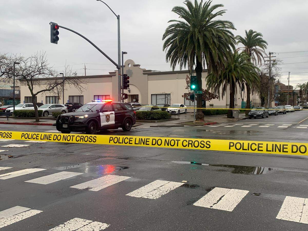 The Sacramento County Department of Human Assistance building at 28th and R streets in midtown Sacramento was evacuated Friday, Jan. 13, 2023, after a reported bomb threat, sheriff’s officials said.