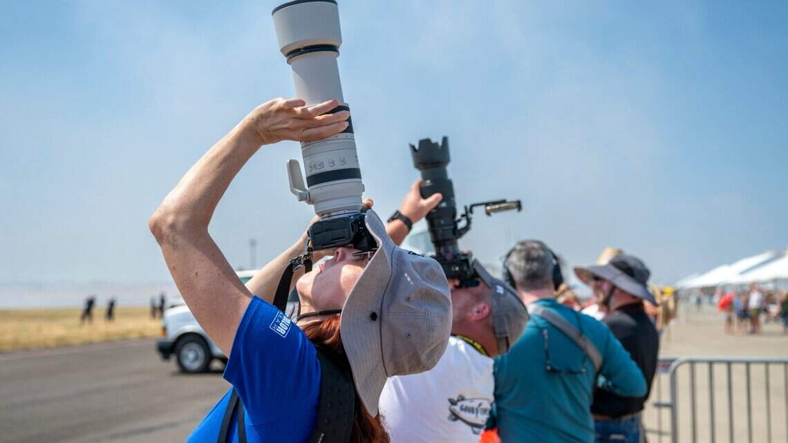 The influencers and aviation enthusiasts taking over Beale’s air show