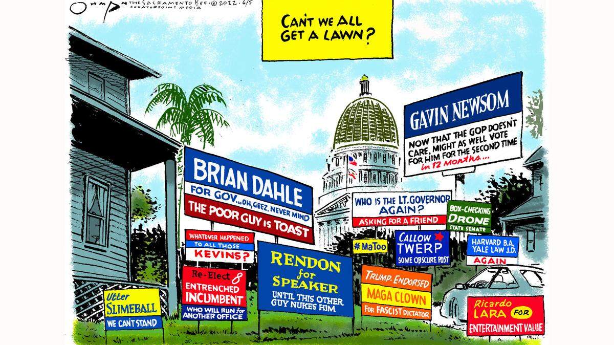 Jack Ohman: Signs of the time ...