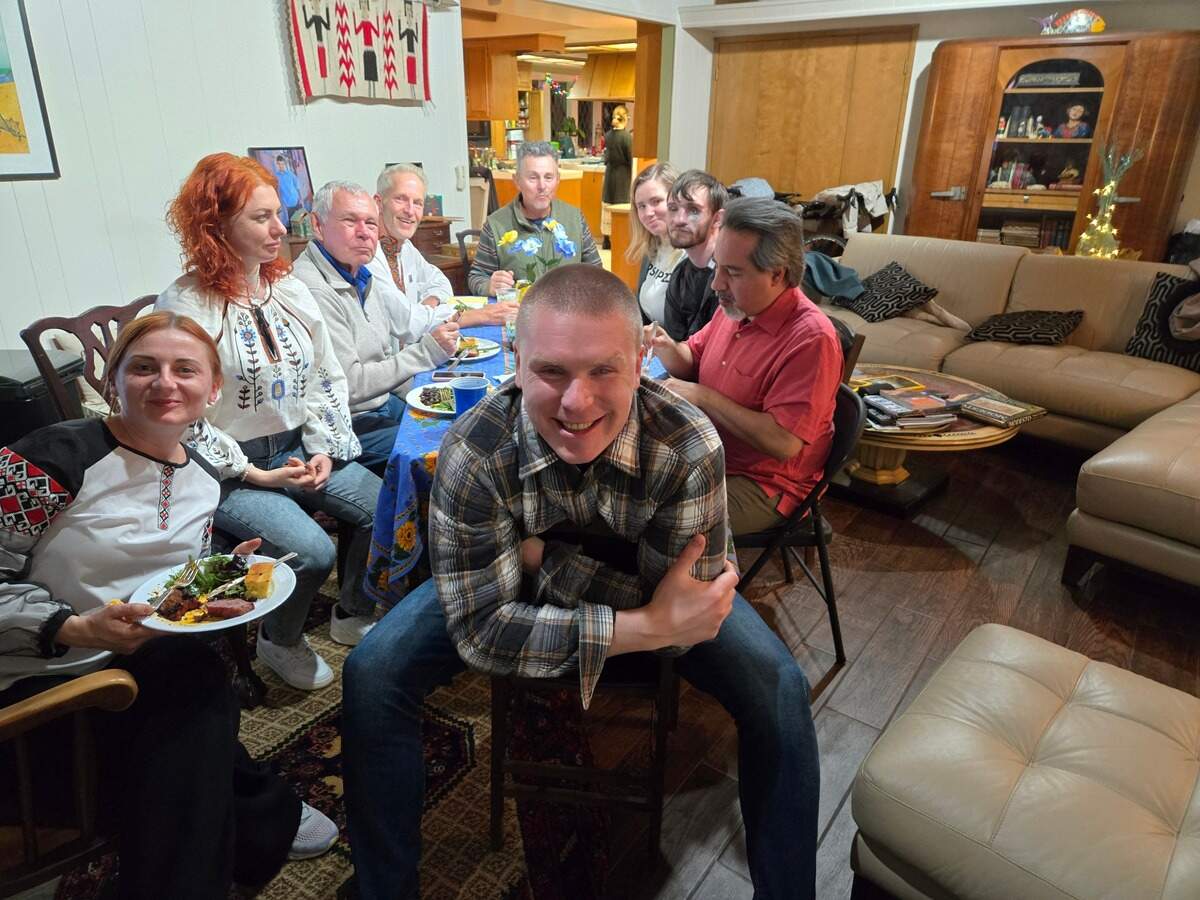 Injured Ukrainian veterans and their accompanying rehab specialists visited Modesto through the “Open World Program.”