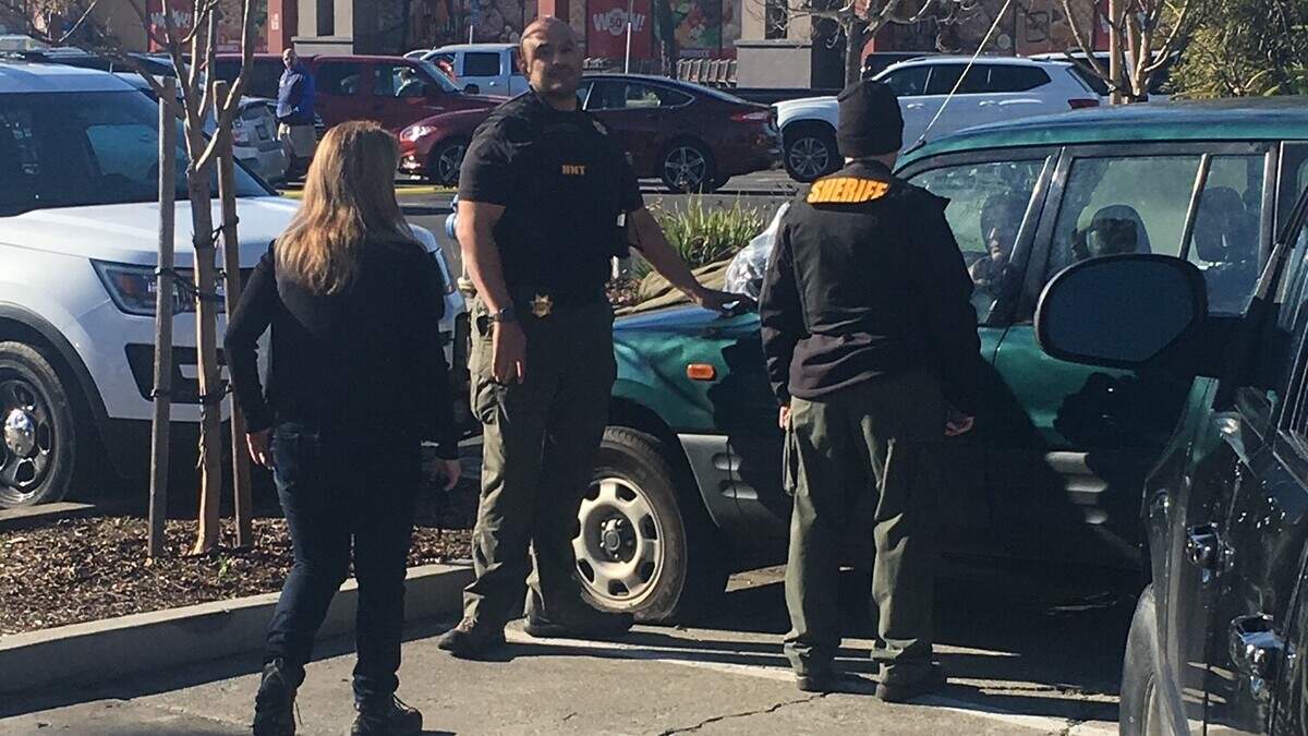 After about 10 hours of negotiations, a SWAT team administered a flash-bang grenade to enter a locked SUV and disarm a suicidal woman with a knife.