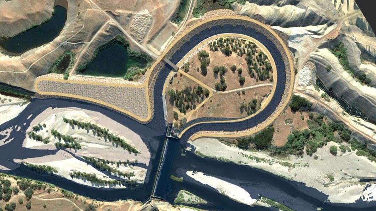 A “Nature-Like Fishway” designed to allow fish free passage around Daguerre Dam on the lower Yuba River has moved closer to construction but still faces hurdles. The project is one of several aimed at improving habitats and migration for salmon and other threatened species.