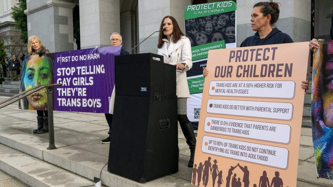 This mom fights against trans rights in California. Now, she’s taking her cause to DC