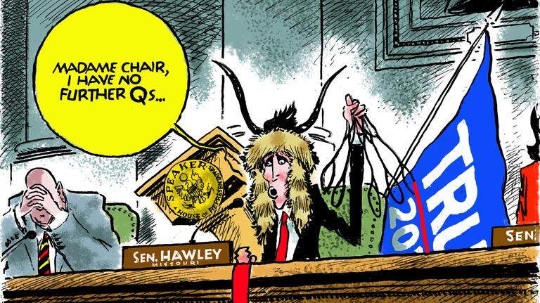 McClatchy editorial cartoons for the week of Feb. 22, 2021