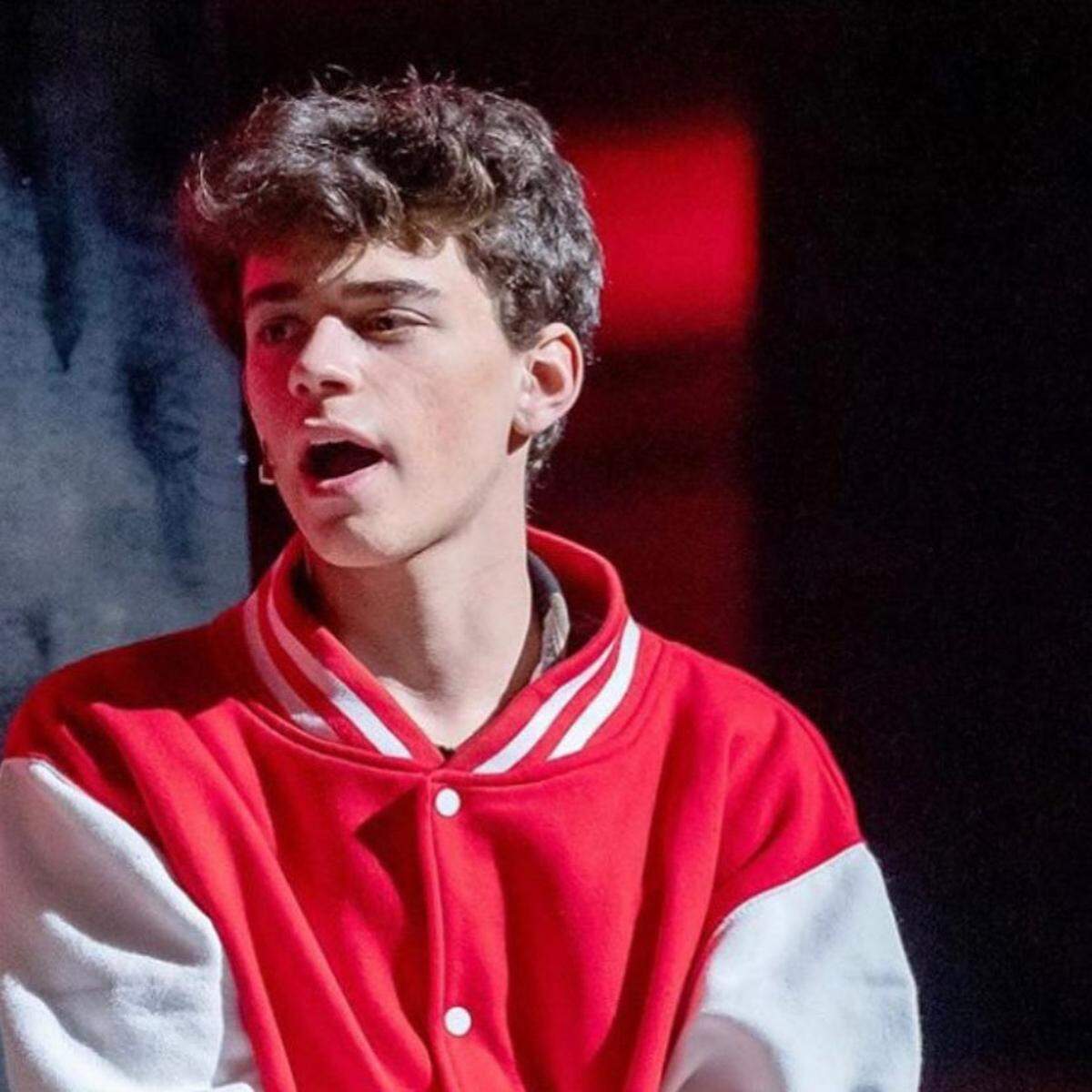 Zach Didier in Whitney High School’s production of High School Musical.