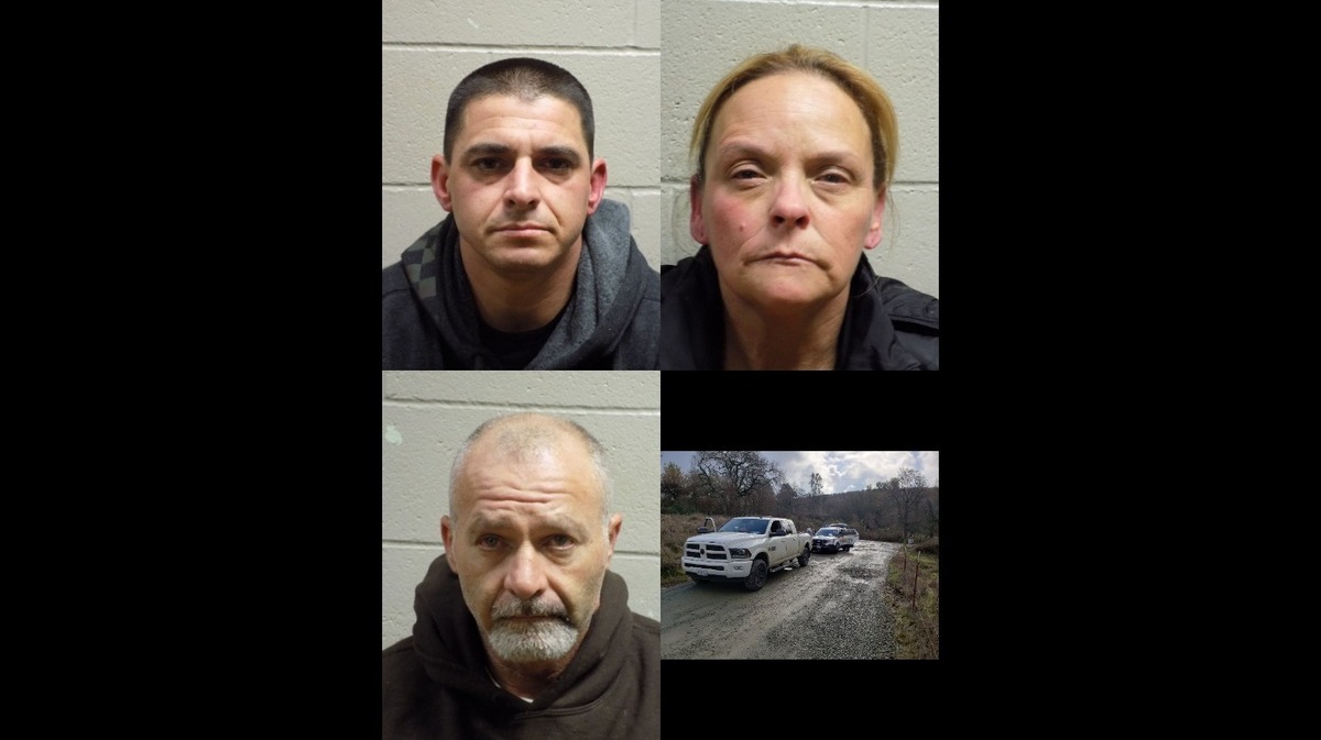 Thomas Duncan, Desiree Quick and Keith Steinmetz were seen stealing mail from a series of mailboxes along Highway 88 in Amador County on Saturday. They were arrested on multiple charges including mail theft and methamphetamine possession.