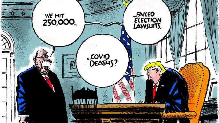 McClatchy editorial cartoons for the week of Nov. 16, 2020