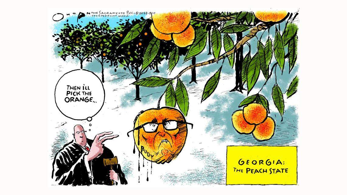 Jack Ohman: A peach of a guy ...