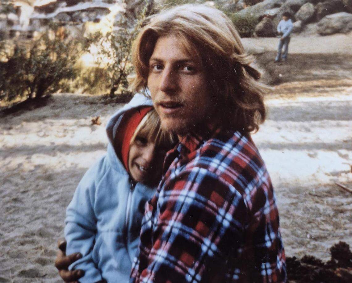 Richard McCarthy holds his daughter Melissa Sanchez. McCarthy disappeared in October 1990, a couple months before the Jacobs family was killed. 