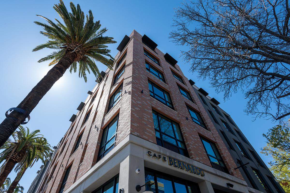 Randy Paragary’s Fort Sutter hotel, featuring one of his Cafe Bernarado restaurants, stands at 28th and Capitol Avenue in midtown Sacramento.