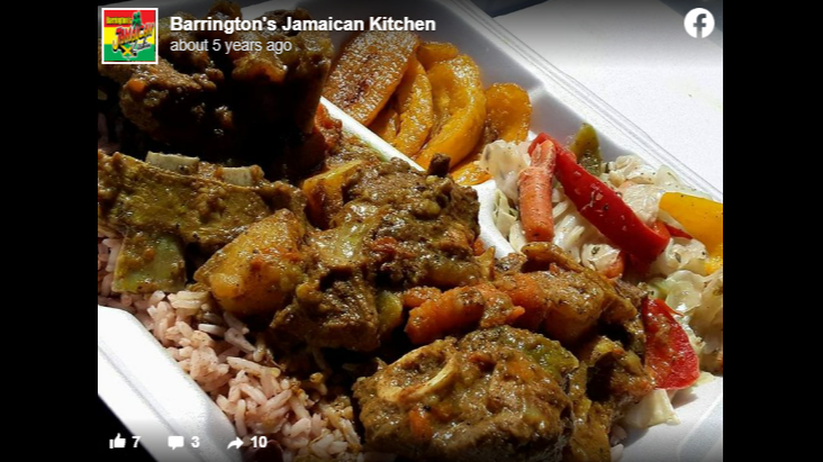 Yelp released a list of the top curry spots in every state on Oct. 25, 2022. Barrington’s Jamaican Kitchen in Bakersfield was named the best in California.