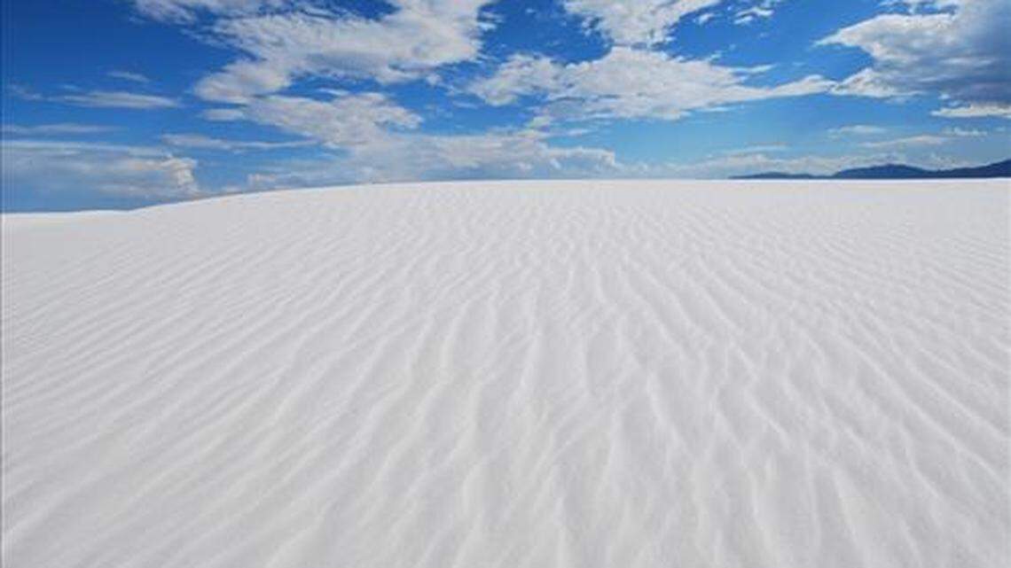 A man was found dead off-trail in White Sands National Park in New Mexico, rangers said.