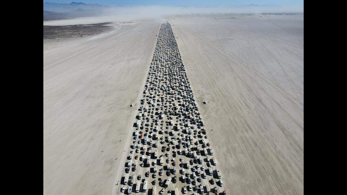The annual Burning Man Fest that takes place Aug. 28 to Sept. 5 ended with wait times reaching over 9 hours to leave the festival’s grounds.
