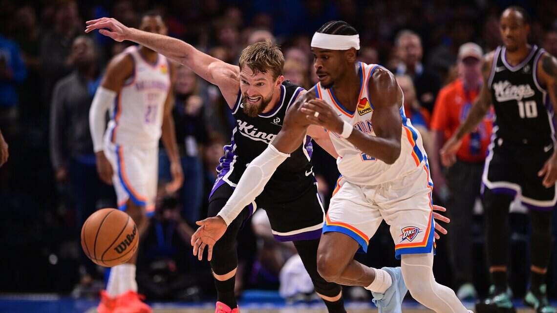 Image for Kings vs. Thunder: Sabonis, Dort injury news; 3 keys to NBA Cup game
