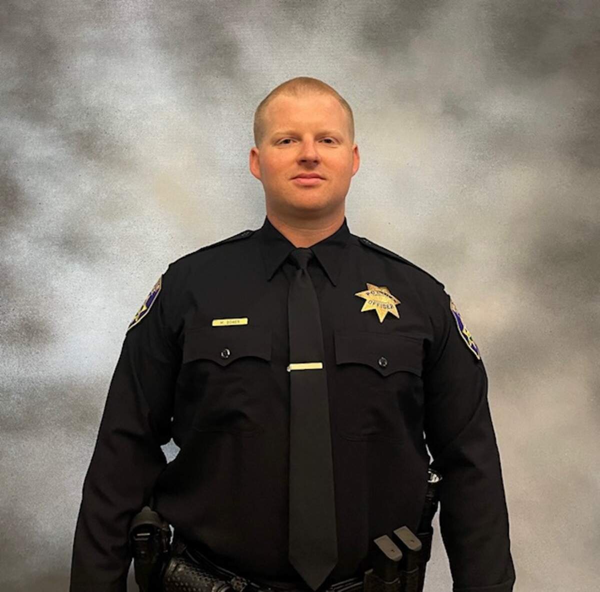 Officer Michael Bowen of the Vacaville Police Department died at a hospital after his motorcycle was struck Thursday morning, the department said.