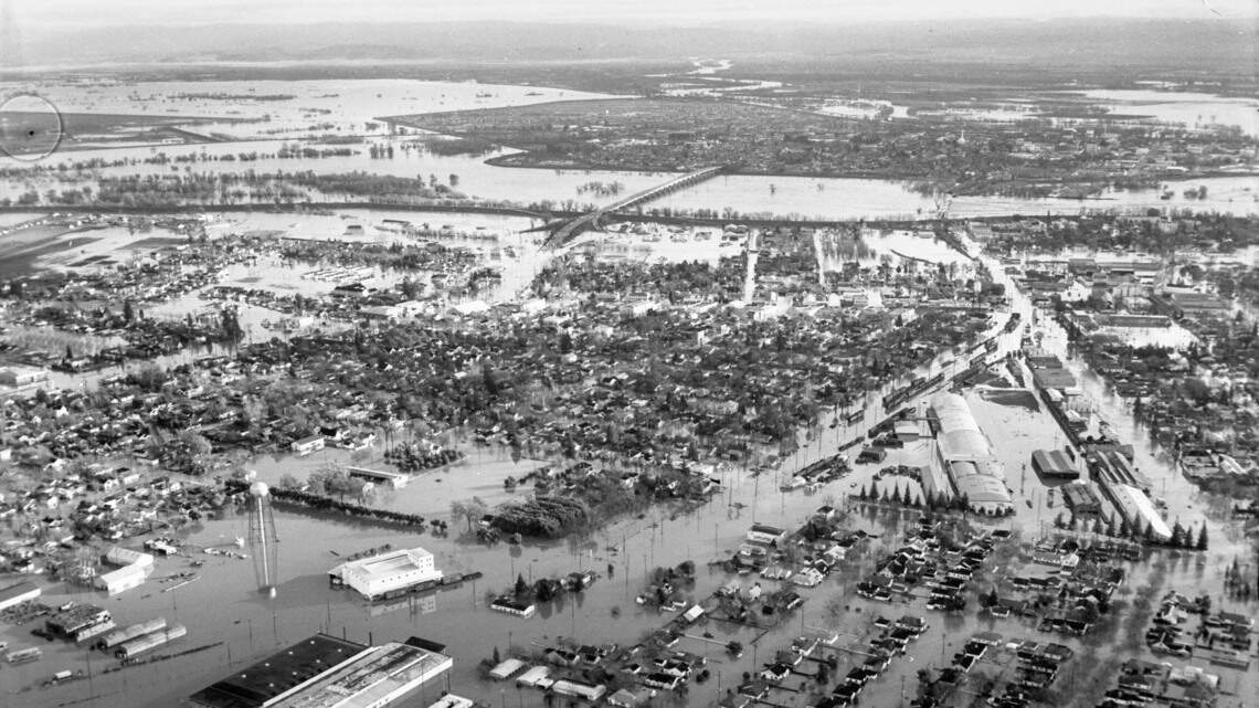 How a stormy week caused the 1955 flood that nearly destroyed Yuba City