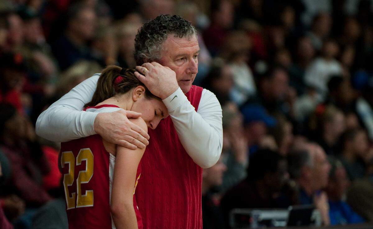 Vic Pitton with the St. Francis girls in Sacramento amassed 334 victories over 16 seasons with two section titles and the 2016 Division I NorCal banner.