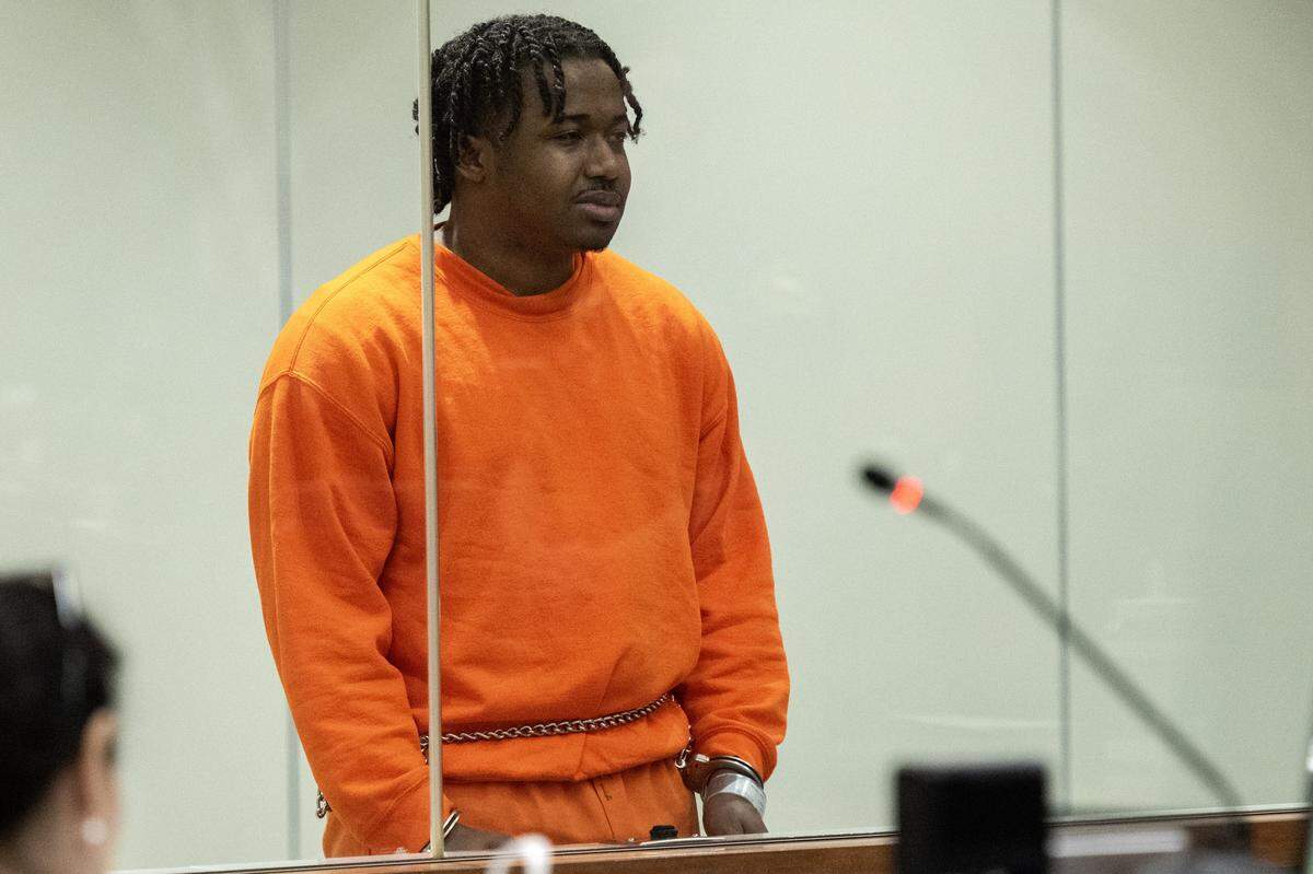 Retuquel Dupree is arraigned in Placer County Superior Court in Roseville on Wednesday on charges of murder and torture in the death of a 7-year-old girl. His girlfriend, Jessica Savangsy, was arraigned on the same charges related to injuries sustained by her two daughters.