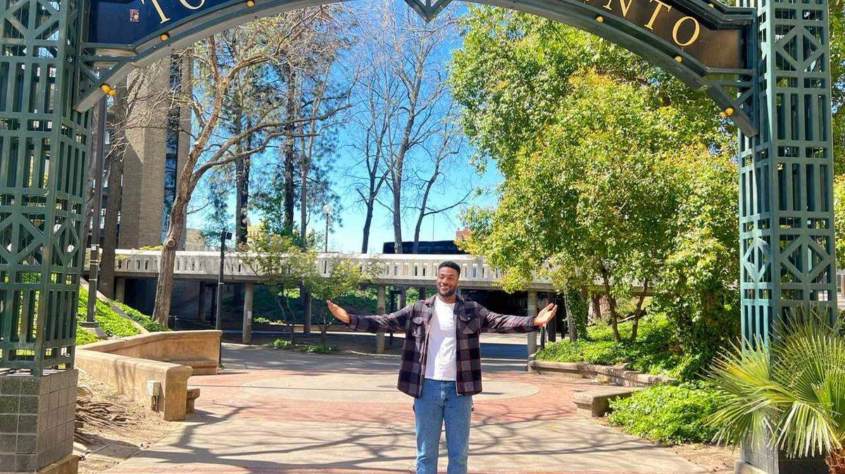 Dylan Buckor, 24, hails from Elk Grove and hopes to stay in Sacramento for medical school at UC Davis.