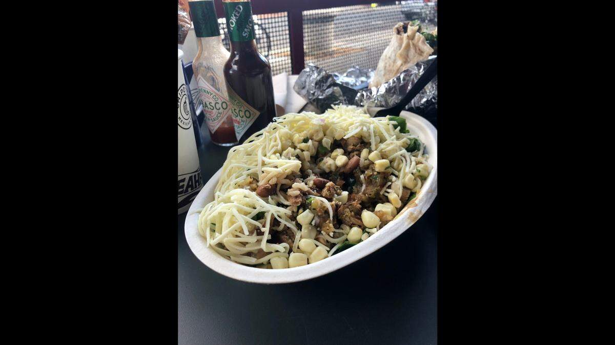 The pollo asado at Chipotle is different but it doesn’t add much other than a little heat.