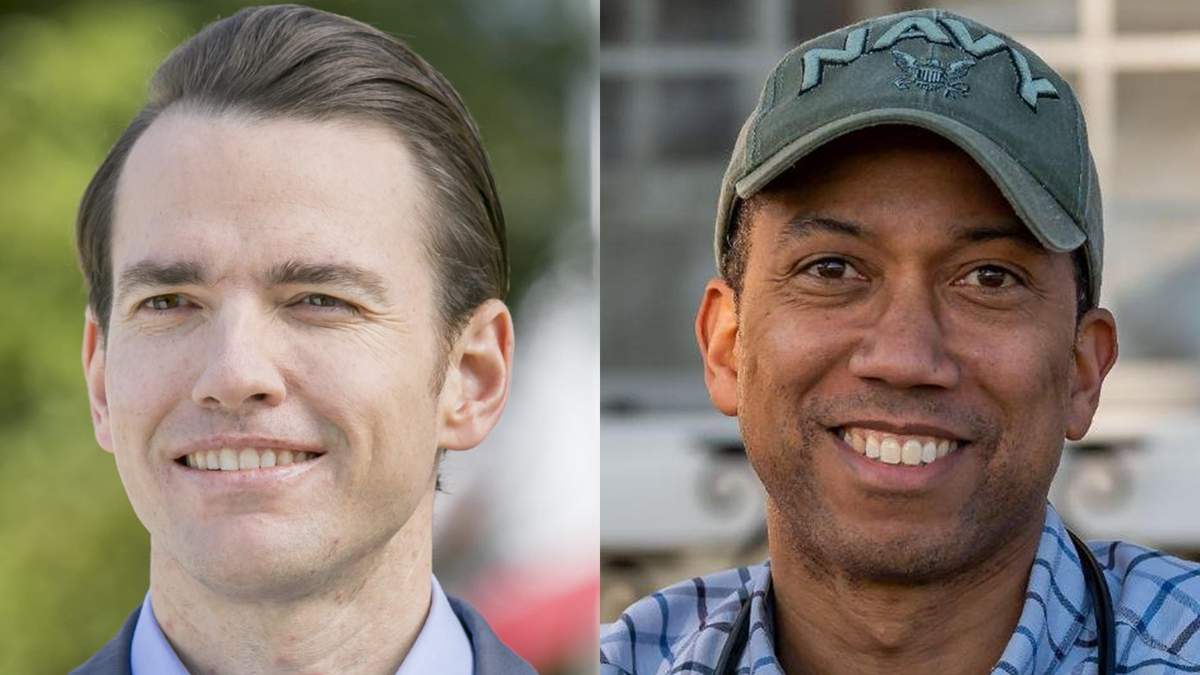 Kevin Kiley, left, and Kermit Jones are running for a California’s 3rd Congressional District seat.