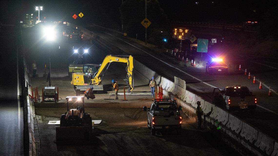 How does the federal shutdown affect local highway projects?