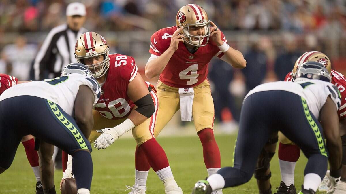 A contract extension for 49ers quarterback Nick Mullens (4) wouldn’t be a surprise, but would he sign it knowing he’s the backup to Jimmy Garoppolo? Much of Mullens’ success is tied to coach Kyle Shanahan’s offensive scheme.