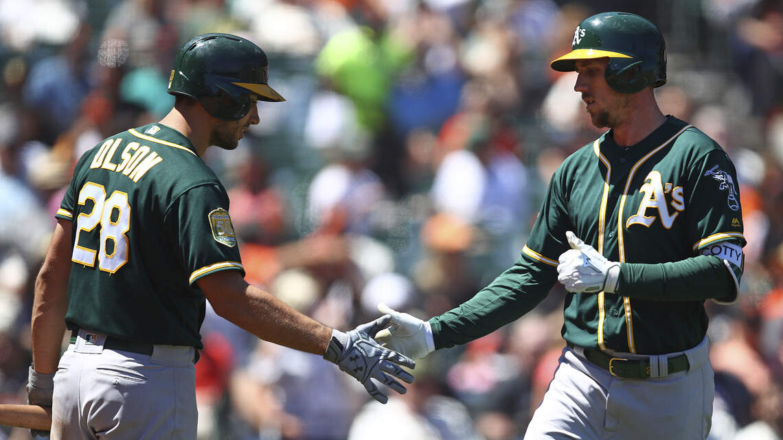 ‘We expected to do this’: The A’s extend their hot streak with a win over the Giants