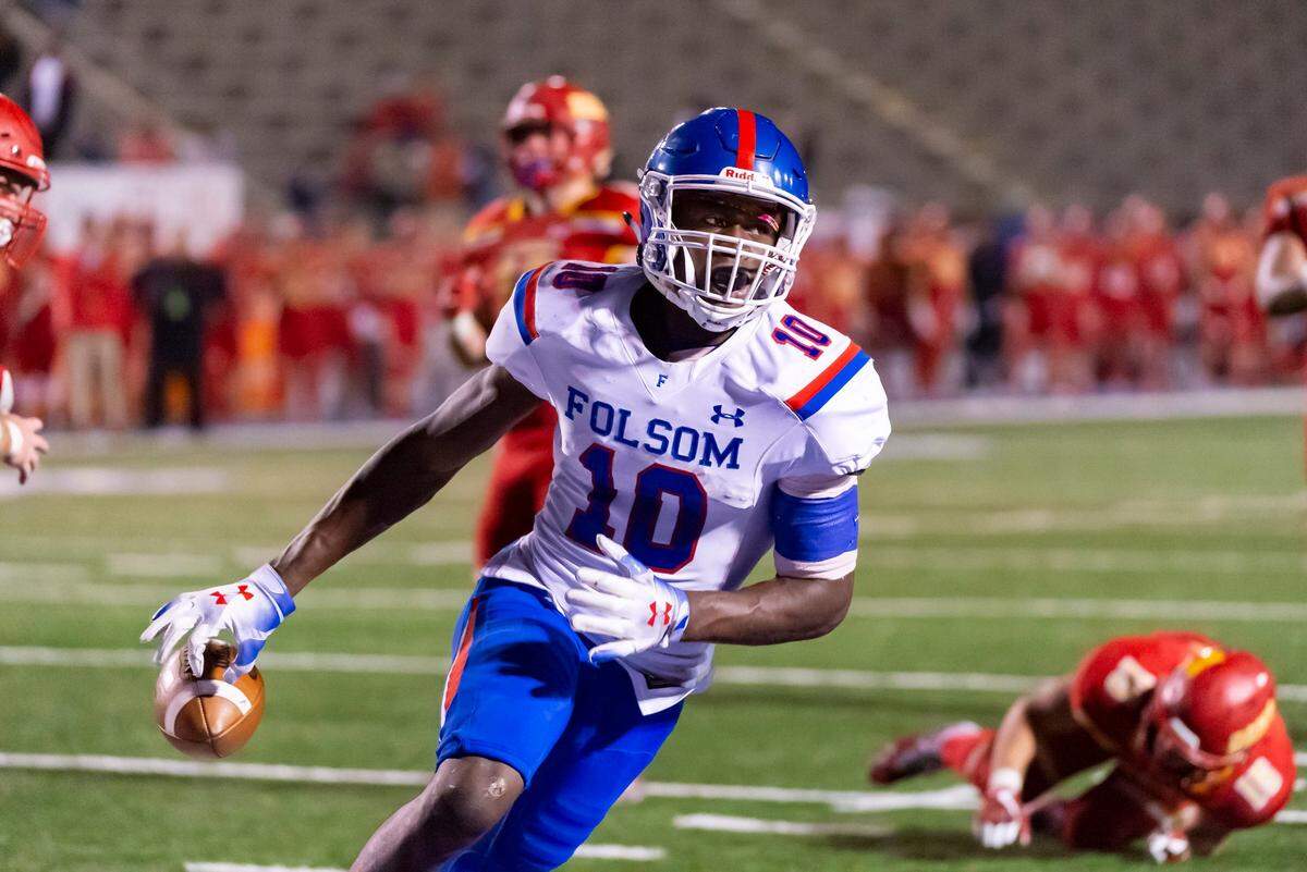 Folsom wide receiver Joe Ngata will continue his football career at Clemson.