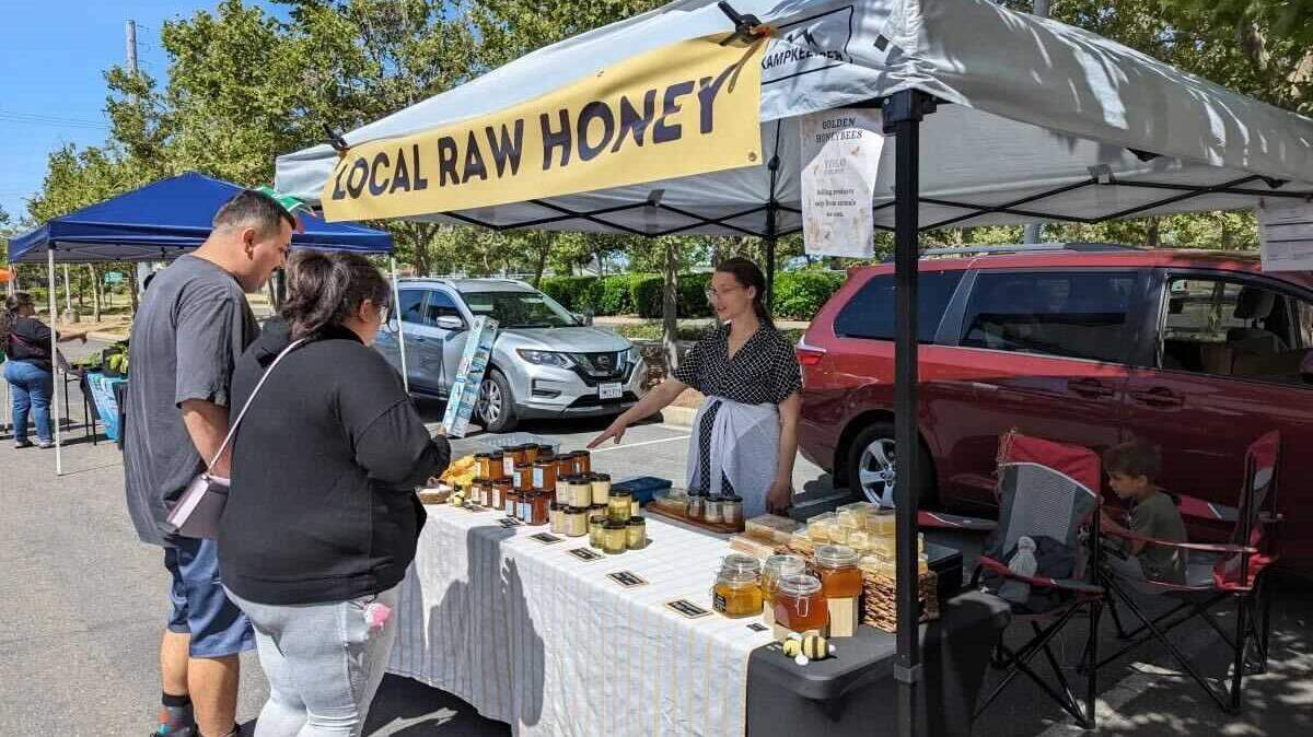 Products such as local raw honey is expected to be sold at the Meadowview Certified Farmers’ Market which officially reopens May 4 to Oct. 26.