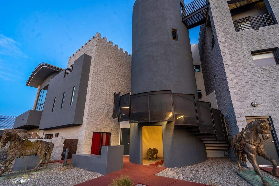 The 15,000-square-foot castle in Henderson, Nevada near Las Vegas.
