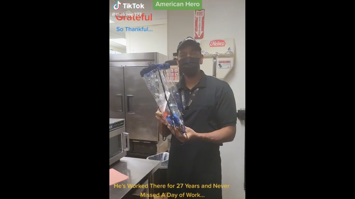 “I’ve been crying for about two days now,” the father said after strangers donated thousands online.