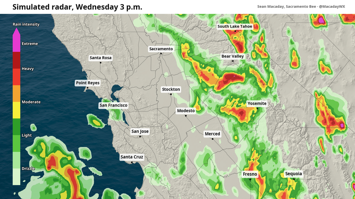 The wet season has arrived in NorCal. What to expect from skies over the next few days